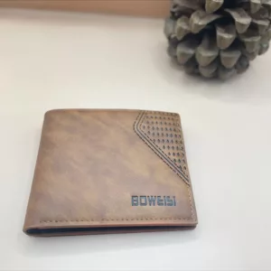 Casual Two-fold Horizontal Wallet