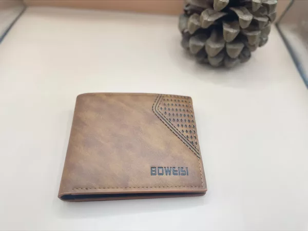 Casual Two-fold Horizontal Wallet