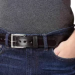 Plain Casual Leather Belt For Men - Luxury Brand Leather Belt Alloy Pin Buckle for Men - Image 4