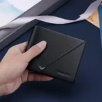 Cross Line Black Wallet - Image 4