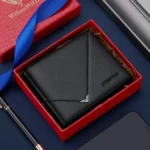 Cross Line Black Wallet - Image 2
