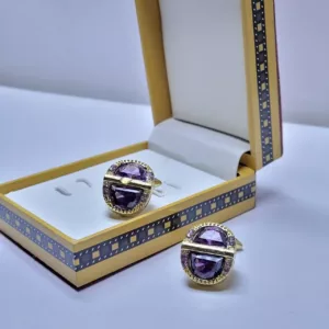 Zircon Cufflinks